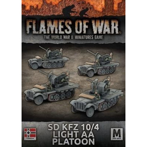 Sd Kfz. 10/4 Light AA Platoon