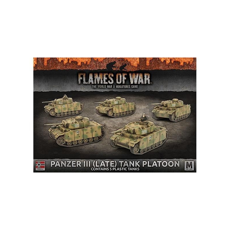 Panzer III (Late) Tank Platoon
