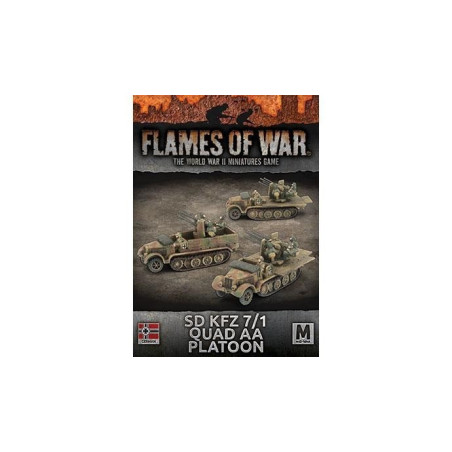 Sd Kfz 7/1 Quad AA Platoon 