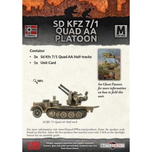 Sd Kfz 7/1 Quad AA Platoon 