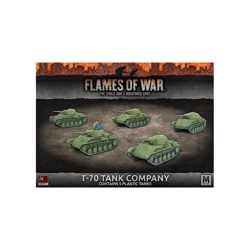 T-70 Tank Company (x5 Plastic)