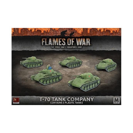 T-70 Tank Company (x5 Plastic)