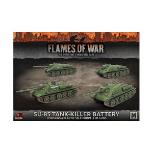 SU-85 Medium SP Battery (x4 Plastic)