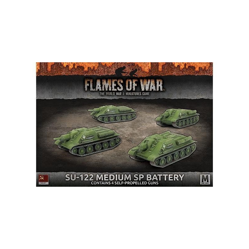 SU-122 Medium SP Battery (x4)