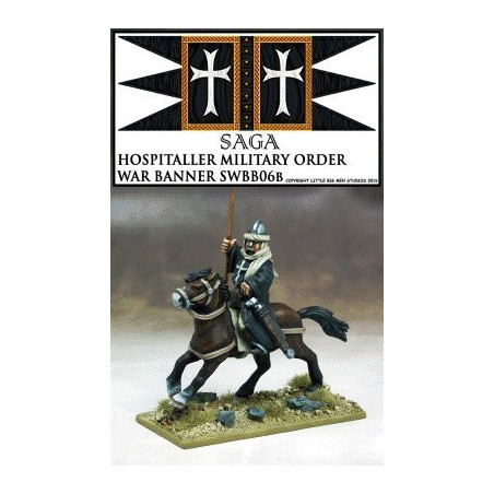 Military Order War Banner & Bearer (Hospitaller)