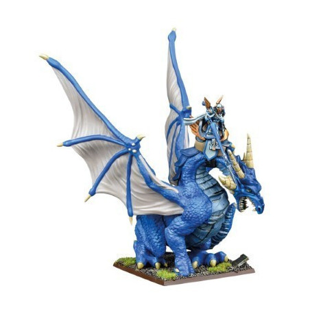 Baslilean High Paladin on Dragon