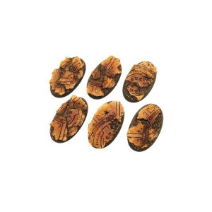 Temple Bases, Oval 60mm (4)