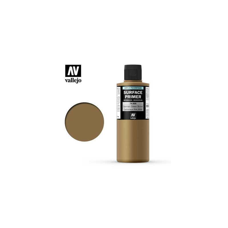 200ml Primer : German Green Brown