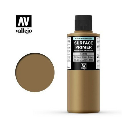 200ml Primer : German Green Brown