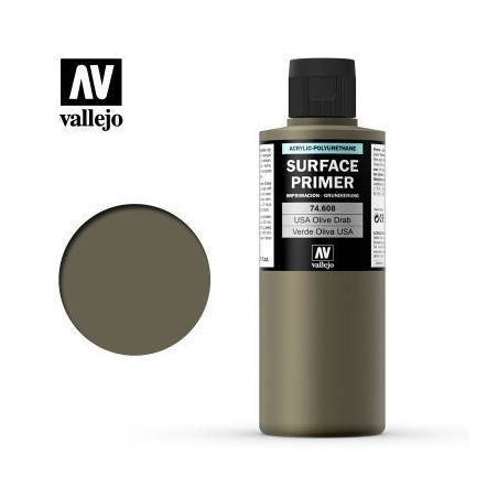 200ml Primer : U.S. Olive Drab