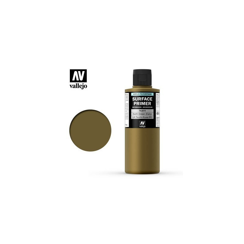 200ml Primer : IJA Kare-Kusa-IRO Earth Green