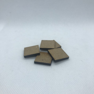 25mm MDF-bas, Fyrkantig