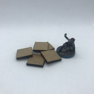 25mm MDF-bas, Fyrkantig