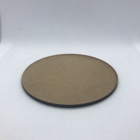 80mm MDF-bas, rund