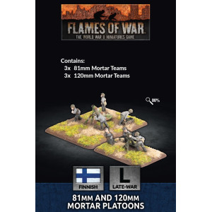81mm and 120mm Mortar Platoons (x6)