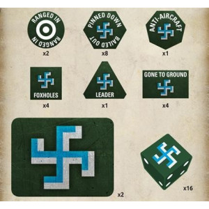 Finnish Gaming Tin (x20 Tokens, x2 Objectives, x16 Dice)