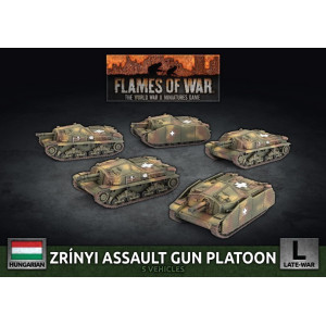 Zrinyi Assault Gun (x5 Plastic)