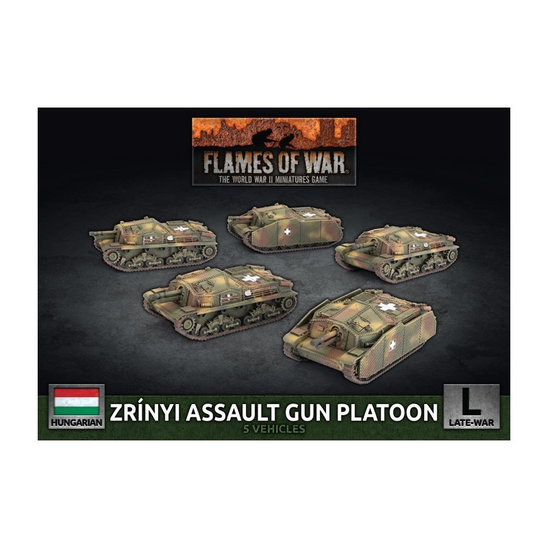 Zrinyi Assault Gun (x5 Plastic)