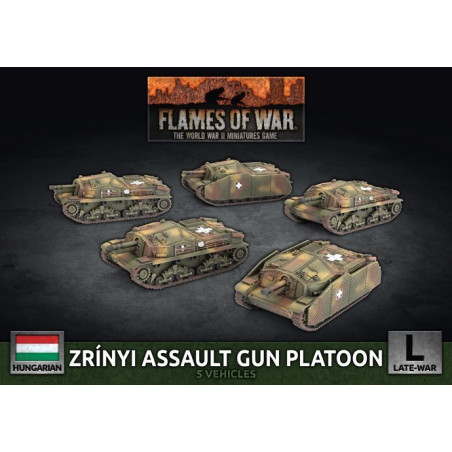 Zrinyi Assault Gun (x5 Plastic)