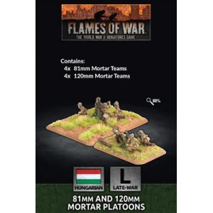 81mm and 120mm Mortar Platoons (x8)