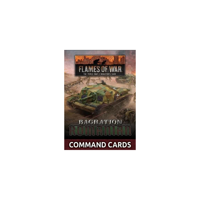 LW Romanian Command Card Pack (27x Cards)