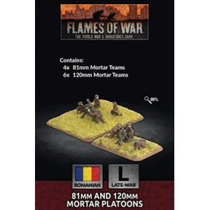 81mm and 120mm Mortar Platoons (x10)