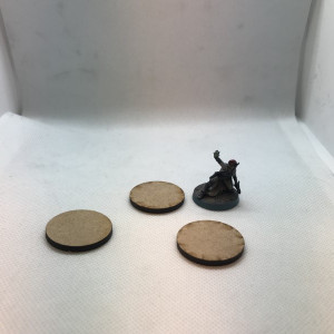 30mm MDF-bas, Rund