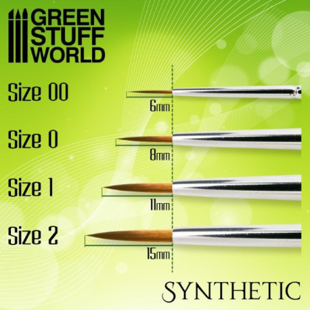 Synthetic Brush Size 1