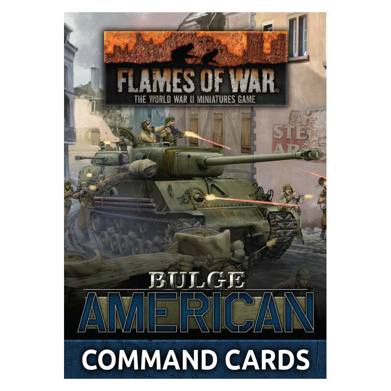 Bulge: American Command Cards