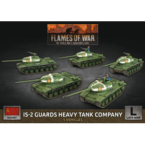 IS-2 Guards Heavy Tank Company (x5 Plastic)