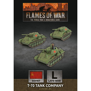 T-70 Tank Company (x3 Plastic)