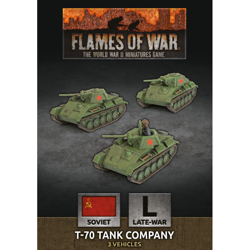 T-70 Tank Company (x3 Plastic)