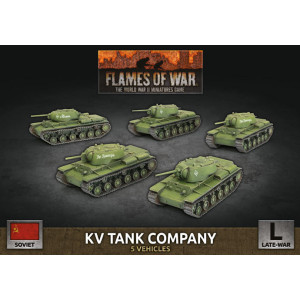 KV Tank Company (x5 Plastic)
