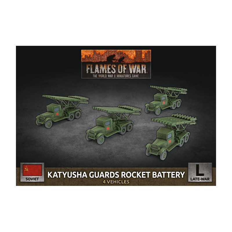 Katyusha Guards Rocket Battery (x4 Plastic)