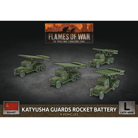 Katyusha Guards Rocket Battery (x4 Plastic)