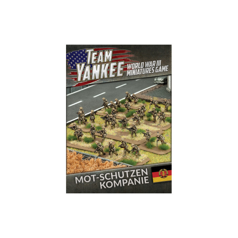 East German Mot-Schutzen Kompanie (73 figures)
