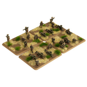 East German Mot-Schutzen Heavy weapons (24 figures)
