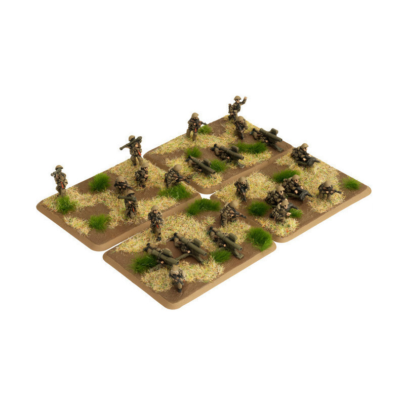 East German Mot-Schutzen Heavy weapons (24 figures)