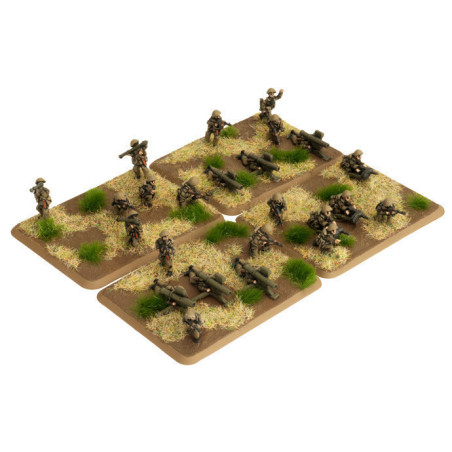 East German Mot-Schutzen Heavy weapons (24 figures)