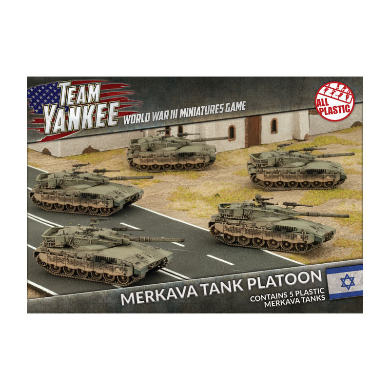 Merkava Tank Platoon (x5 Plastic)