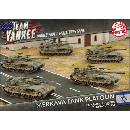 Merkava Tank Platoon (x5 Plastic)