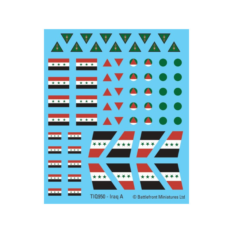 Iraqi Decal Set (x4)