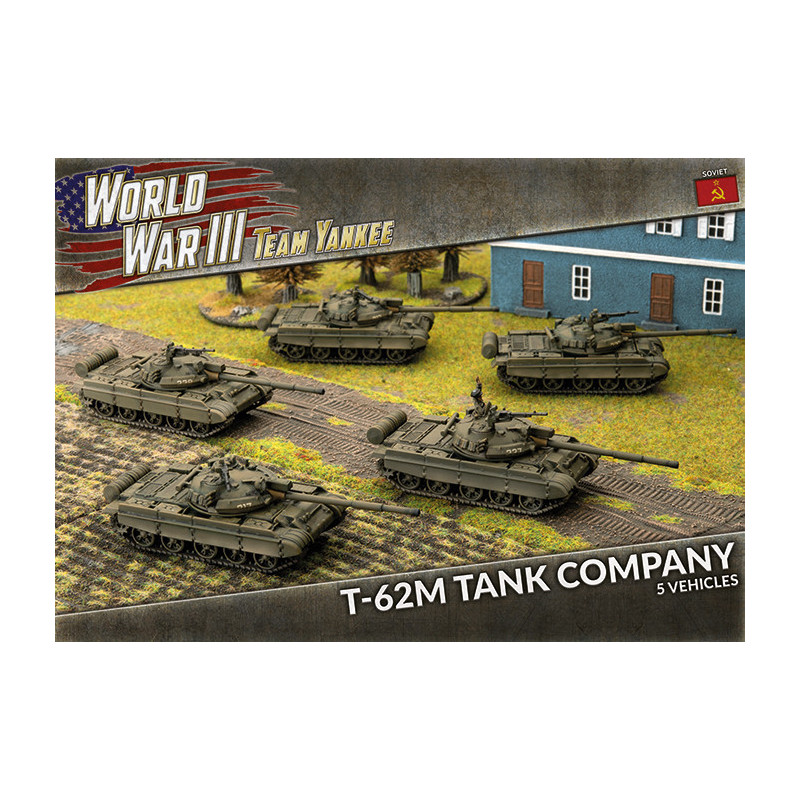 T-62 Tank Company (x5 Plastic)