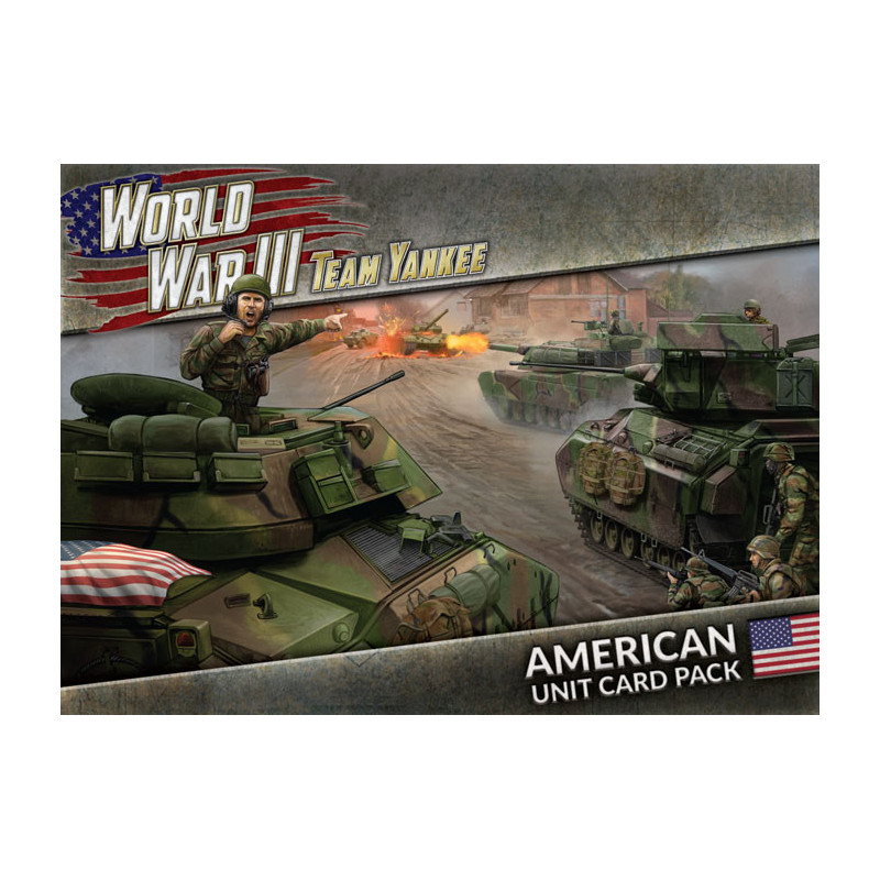 WWIII: American Unit Card Pack (69 cards)