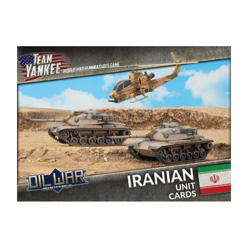 Iranian Unit Cards (x41 cards)