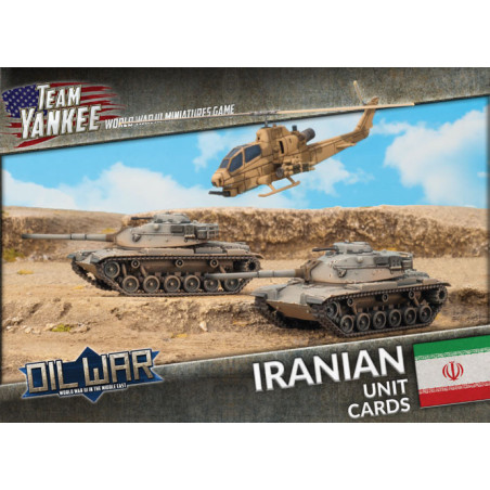 Iranian Unit Cards (x41 cards)