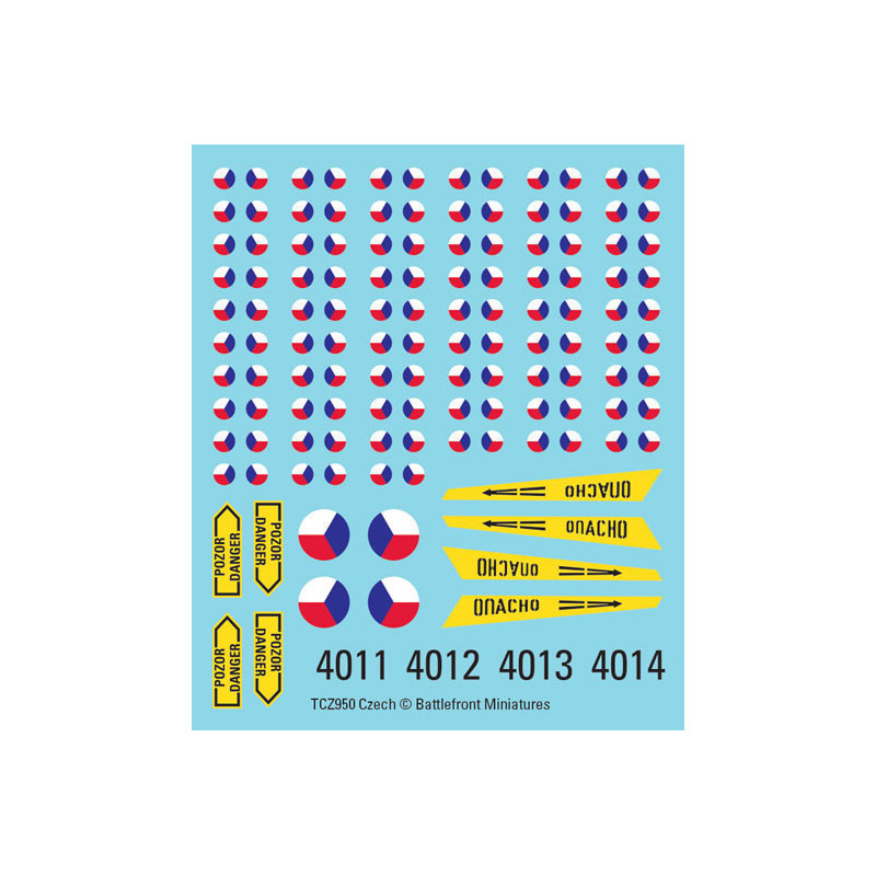 Czechoslovakian Decals