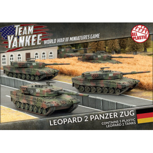 Leopard 2 Panzer Zug (Plastic)