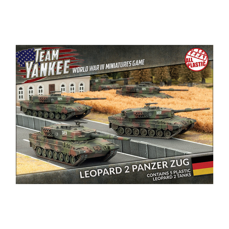 Leopard 2 Panzer Zug (Plastic)