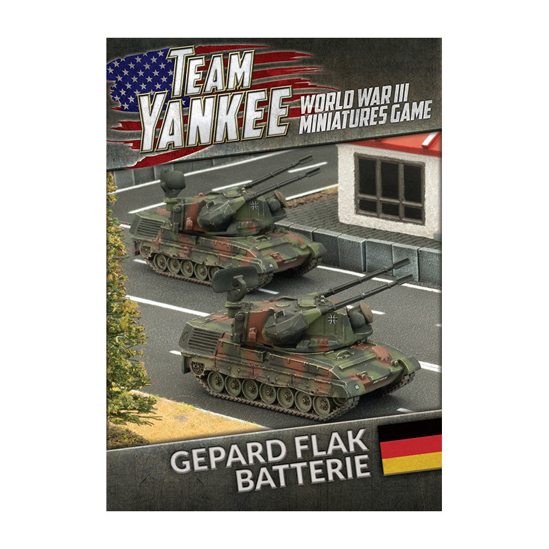 Gepard Flakpanzer Batterie